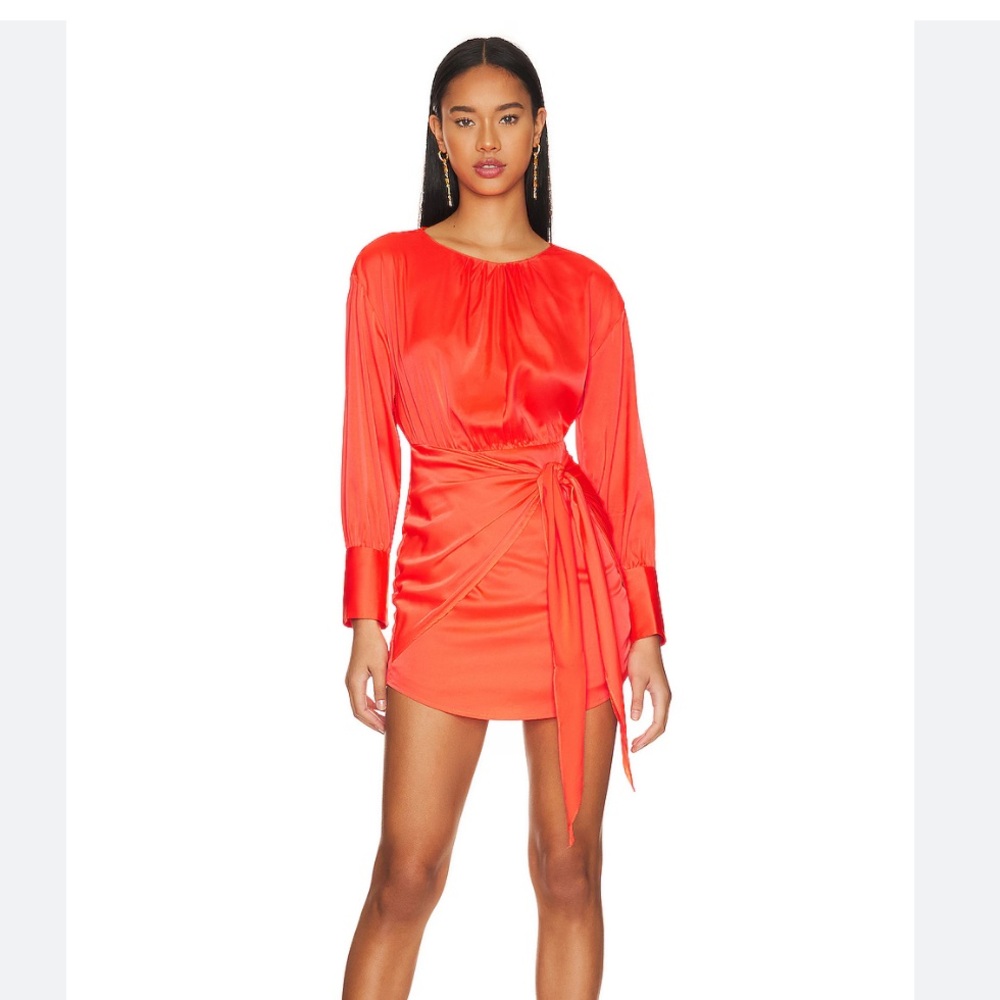 Steve Madden Red Mini Dress Size 10 Date Night Cocktail Party Dress